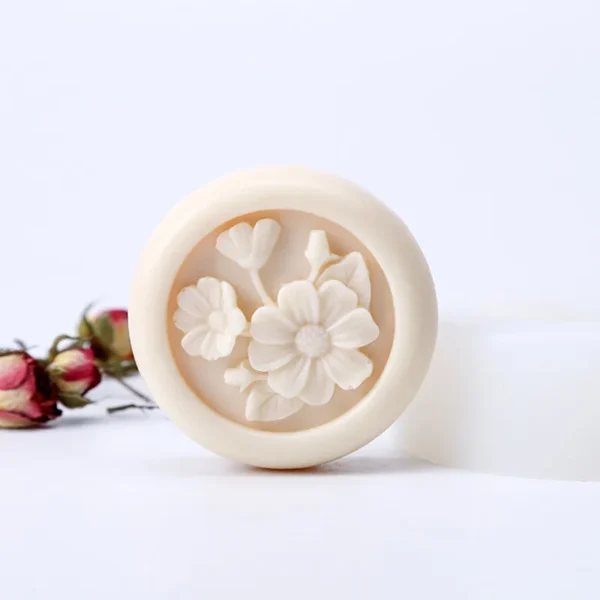 Soap Making Kits - Flexible Silicone Flower Mold For DIY Crafts