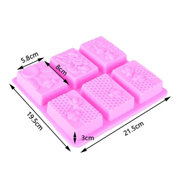 Soap Making Kits - Honey Bee 3D Silicone Mold (1pc) - Image 3