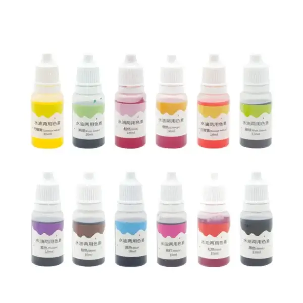 Soap Making Kits, 10ml Liquid Pigment Colorant Tool Set - Image 2