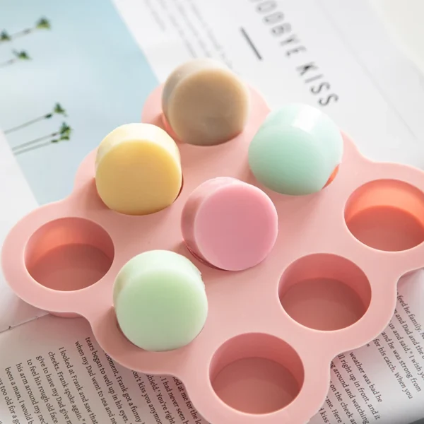 Soap Making Kits - 9 Cavities Silicone Mold - Image 4