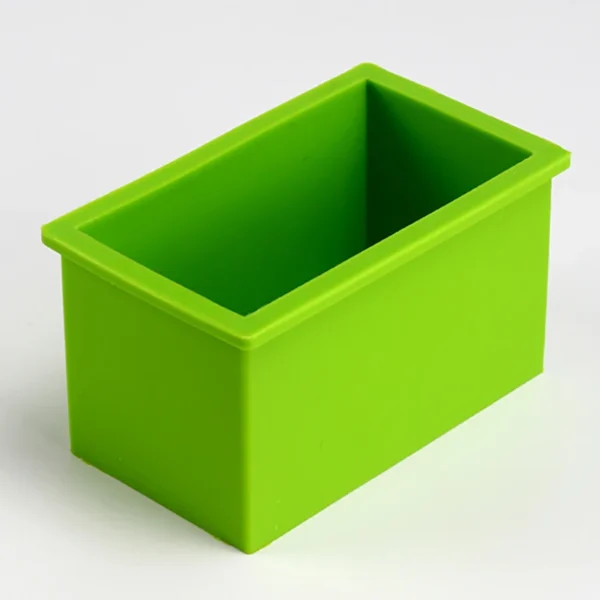 Soap Making Kits: Small Silicone Rectangle Soap Mold - Image 4