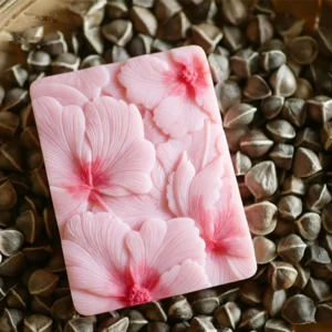 Soap Making Kits Floral Silicone Mold for DIY Crafts