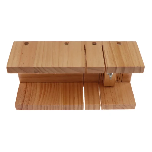 Soap Making Kits - Wooden Cutter with Scale - Image 3