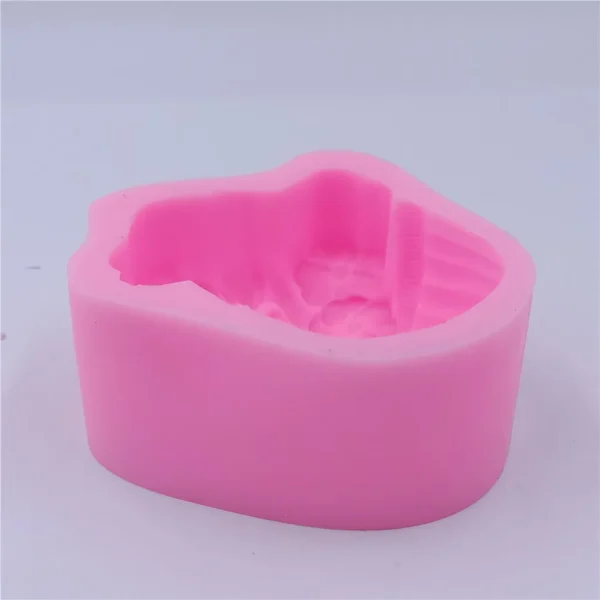 Soap Making Kits - 3D Silicone Mold for Flower, Cat - Image 5