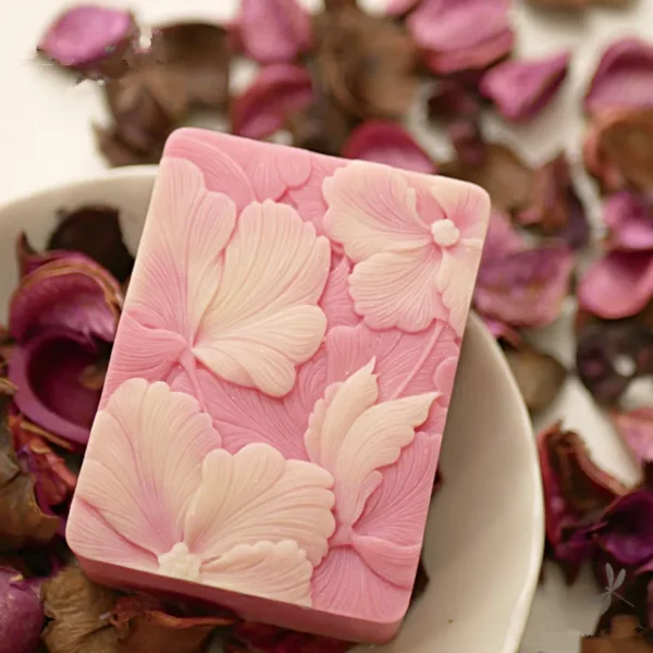 Soap Making Kits Floral Silicone Mold for DIY Crafts - Image 2