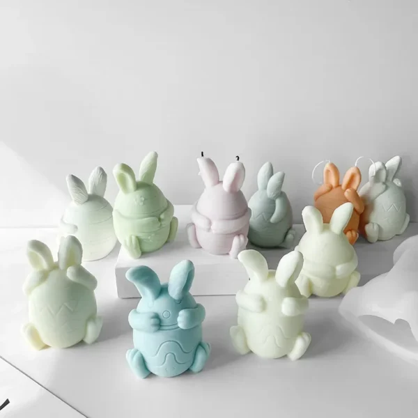 Soap Making Kits - Easter Bunny Candle Mold DIY - Image 3
