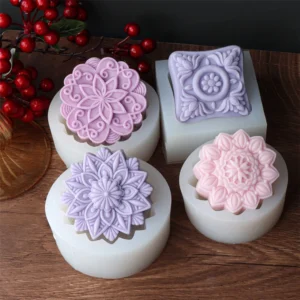 Soap Making Kits, 3D Flower Silicone Mold DIY Craft Tool