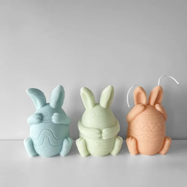 Soap Making Kits - Easter Bunny Candle Mold DIY - Image 4