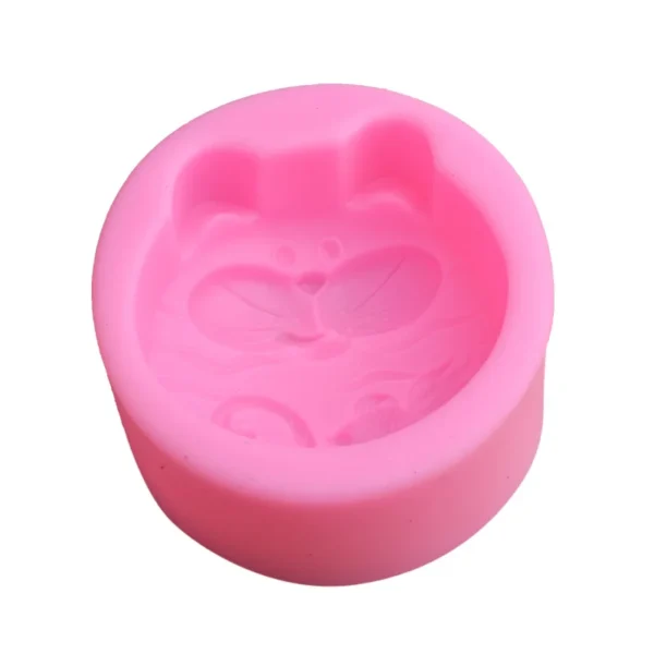 Soap Making Kits - Goldfish Cartoon Cat Silicone Mold - Image 4