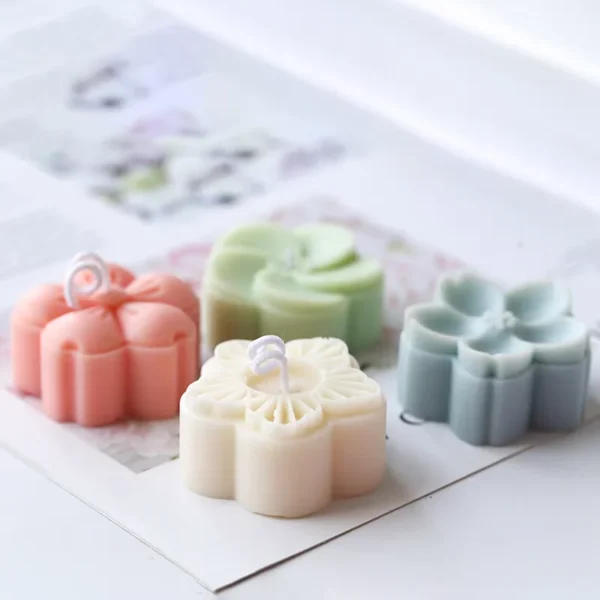 Soap Making Kits, Cute Mini Flowers Silicone Mold for DIY - Image 3