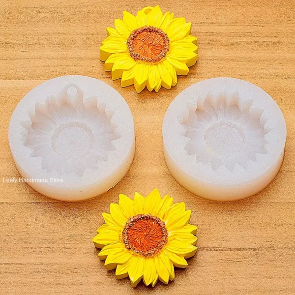 Soap Making Kits: Sunflower Silicone Mold - Image 2