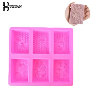 Soap Making Kits - Honey Bee 3D Silicone Mold (1pc)