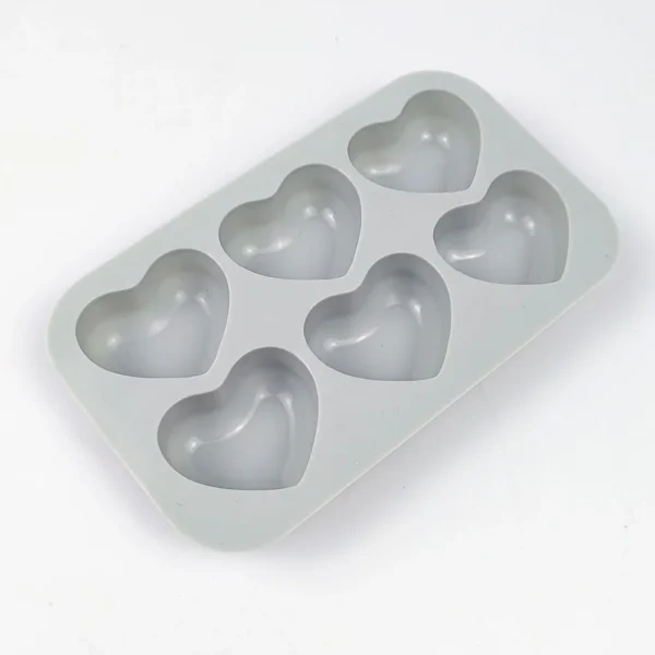 Soap Making Kits: Valentine Heart Silicone Mold - Image 2