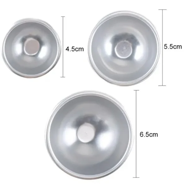 Soap Making Kits: 6Pcs DIY Sphere Ball Molds - Image 5