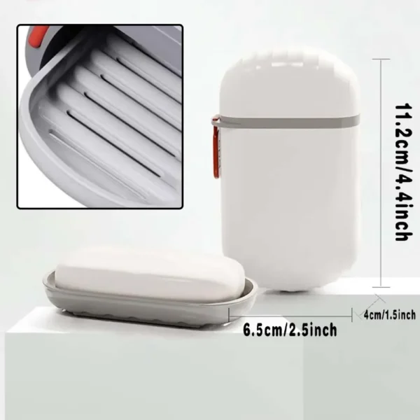Soap Making Kits: Portable Leakproof Soap Storage Box - Image 2