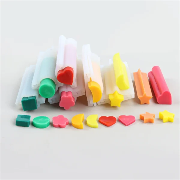 Soap Making Kits - Heart, Moon, Star Silicone Mold