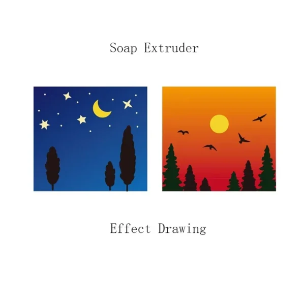 Soap Making Kits: Animal Tree Flower Clay Extruder Tool - Image 3