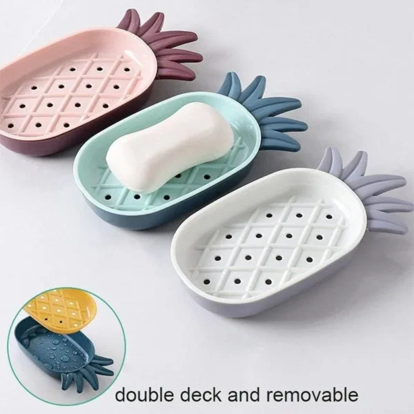 Soap Making Kits: Creative Pineapple Shape Soap Storage Box