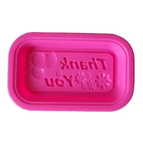 Soap Making Kits: Thank You Silicone Mold - Image 2