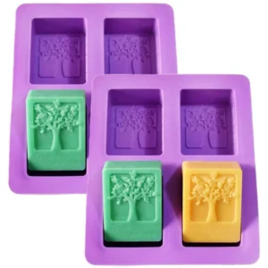 Soap Making Kits, Happiness Tree Silicone Mold DIY Craft Set