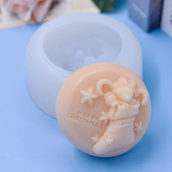 Soap Making Kits Christmas Star Silicone Mold - Image 3