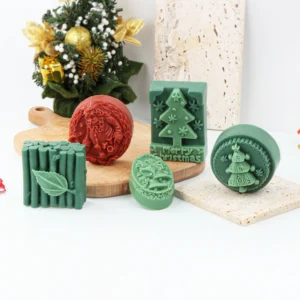 Soap Making Kits, Santa Claus Elk Christmas Silicone Mold