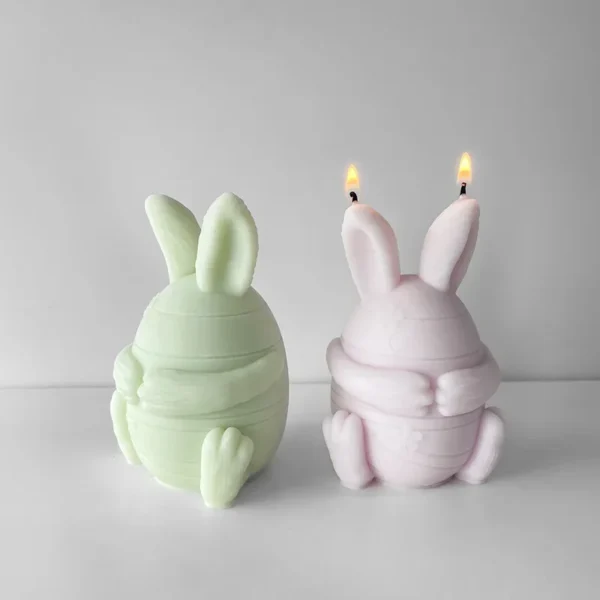 Soap Making Kits - Easter Bunny Candle Mold DIY - Image 2
