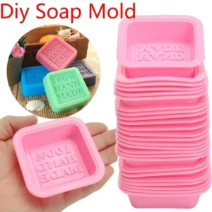 Soap Making Kits - Square Silicone Molds (5/10/20pcs)