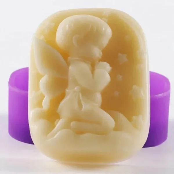 Soap Making Kits - Angel Girl Silicone Mold for Cake & Ice - Image 3