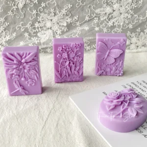Soap Making Kits - Square Flower Silicone Mold