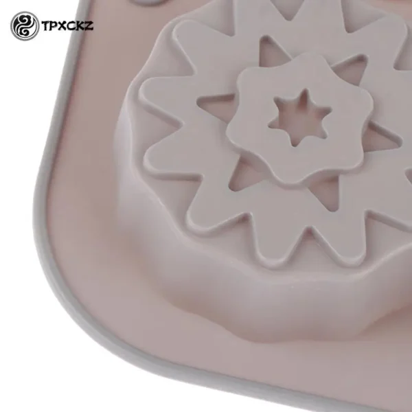 Soap Making Kits - Snowflake Silicone Mold - Image 3