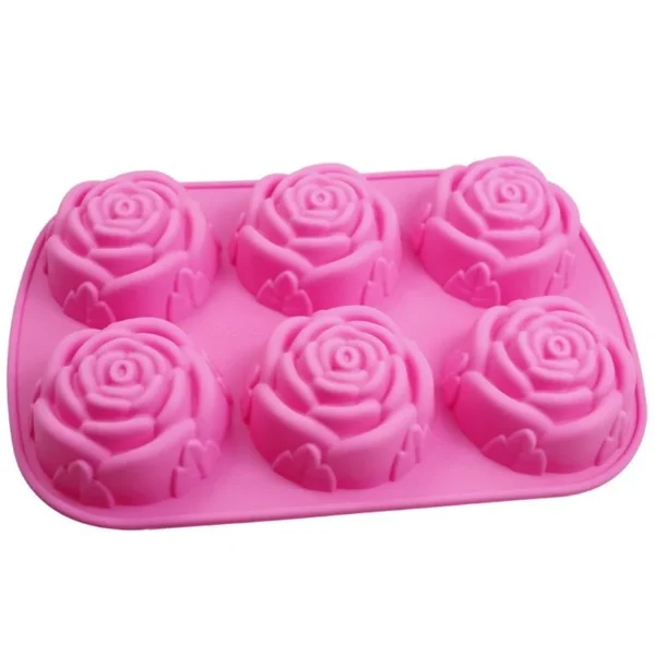Soap Making Kits - 7cm Rose Silicone Mold