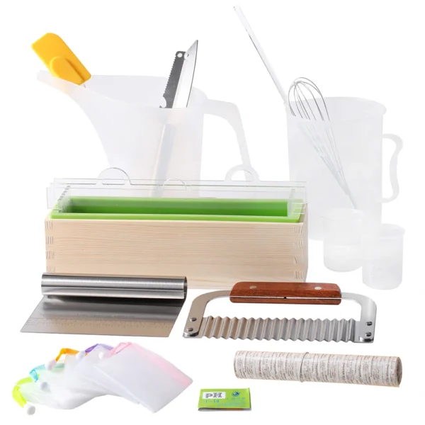Soap Making Kits: Silicone Loaf Mold Set for Beginners