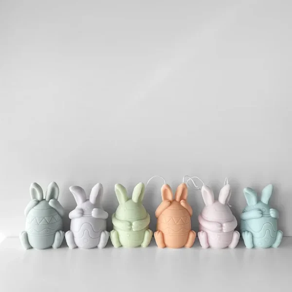 Soap Making Kits - Easter Bunny Candle Mold DIY - Image 5