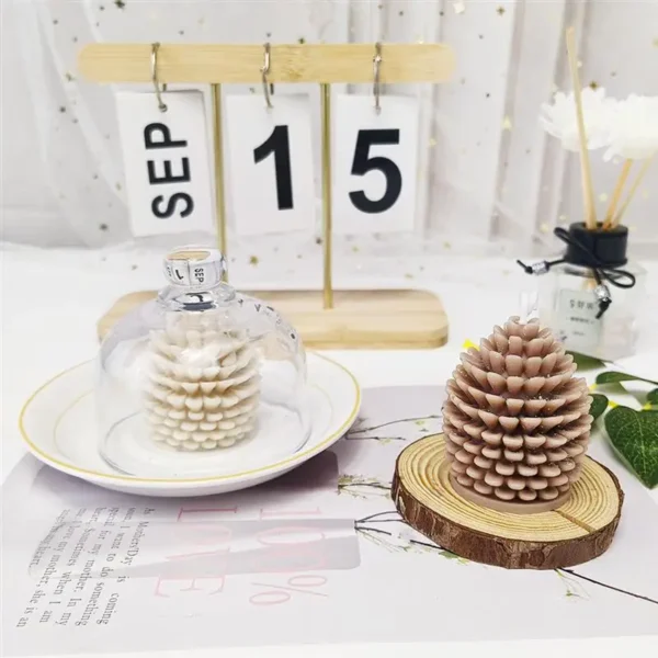 Soap Making Kits - 3D Pinecone Silicone Candle Molds - Image 6