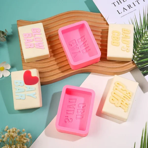 Soap Making Kits - 3D Silicone Mold for Resin, Candle - Image 5
