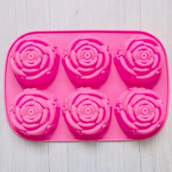 Soap Making Kits - Rose Silicone Mold for DIY Crafts - Image 4