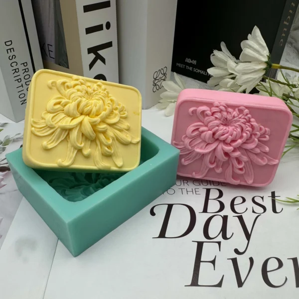 Soap Making Kits 3D Daisy Silicone Mold for Resin - Image 3