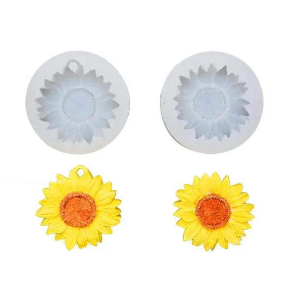 Soap Making Kits: Sunflower Silicone Mold - Image 3